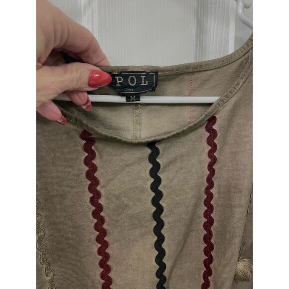 POL medium oversized kaftan style tunic 100% cotton - Picture 6 of 7